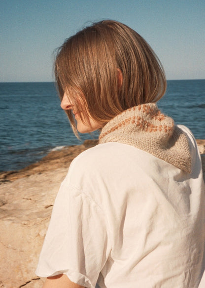 Seaside Shawl | burvīga šalle no Le Lambswool un Le Gros Silk & Mohair dzijas, ko ražo Biches & Bûches