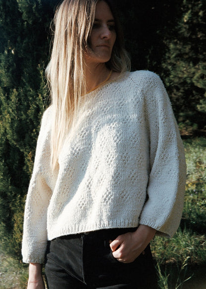Sweater No. 95 | perfekter Sommerpullover aus Le Petit Organic Cotton von Biches & Bûches