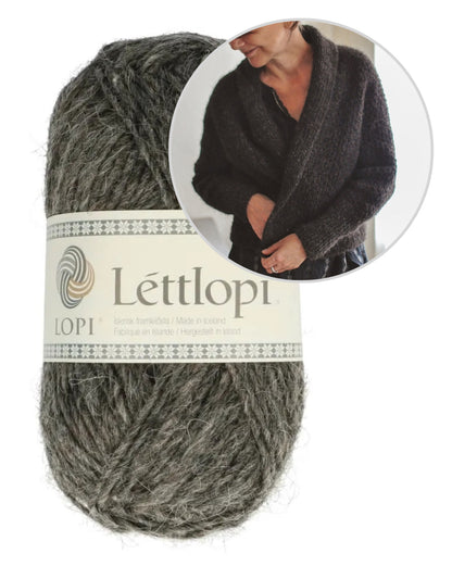 Big Love | casual cardigan made from Lettlopi by Lopi Island