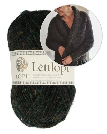 Big Love | casual cardigan made from Lettlopi by Lopi Island