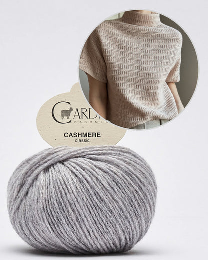 Chemisier n° 3 | Motif texturé en Classic Cashmere de Cardiff – une douceur de rêve