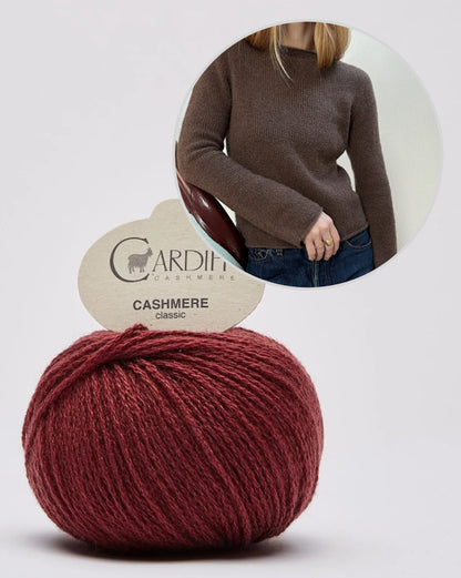 Blouse n° 4 | T-shirt décontracté et doux en Classic Cashmere de Cardiff