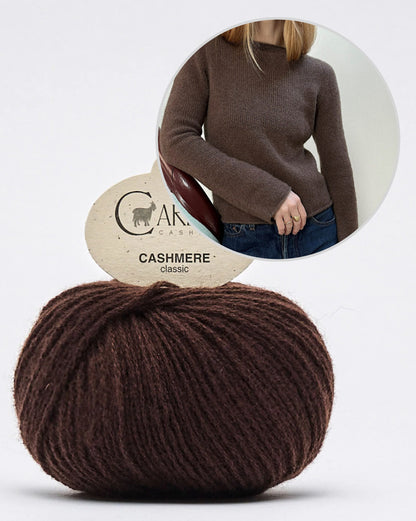 Blouse n° 4 | T-shirt décontracté et doux en Classic Cashmere de Cardiff