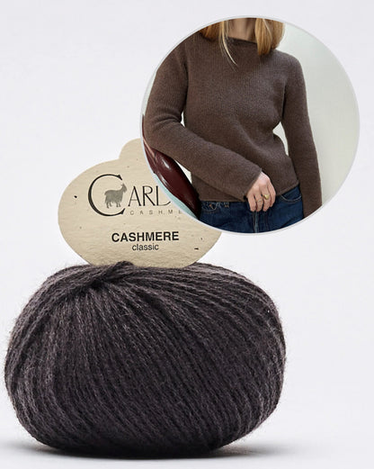 Blouse n° 4 | T-shirt décontracté et doux en Classic Cashmere de Cardiff