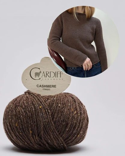 Blouse n° 4 | T-shirt décontracté et doux en Classic Cashmere de Cardiff