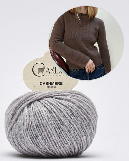 Blouse n° 4 | T-shirt décontracté et doux en Classic Cashmere de Cardiff