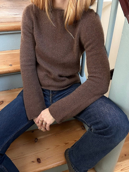 Blouse n° 4 | T-shirt décontracté et doux en Classic Cashmere de Cardiff