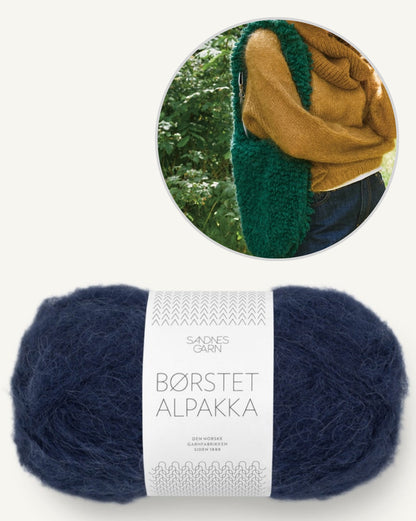Sac bohème | crocheté en Borstet Alpakka de Sandnes Garn 2507 - DIY