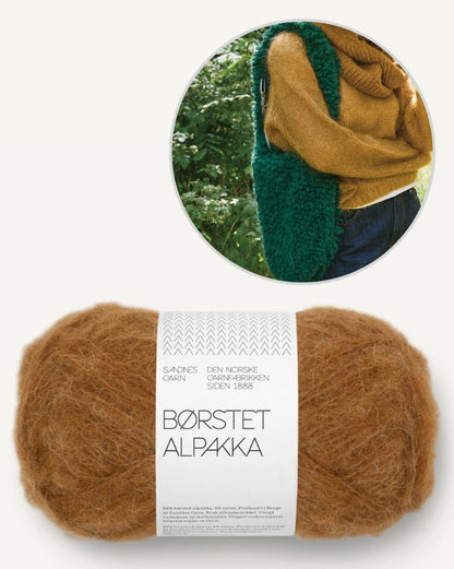 Sac bohème | crocheté en Borstet Alpakka de Sandnes Garn 2507 - DIY