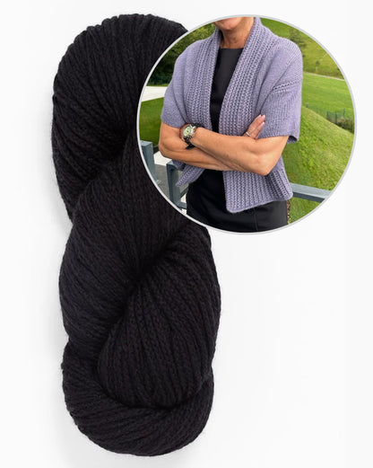 Brienne Vest | super soft and very elegant in Far from Woolfolk