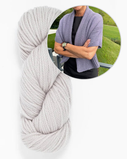 Brienne Vest | super soft and very elegant in Far from Woolfolk