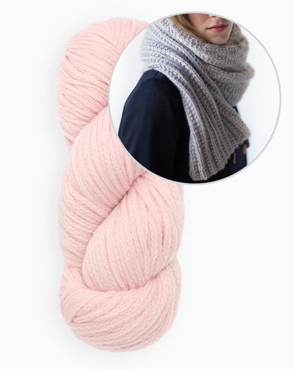 Brosten Shawl | einfaches Muster aus Far von Woolfolk