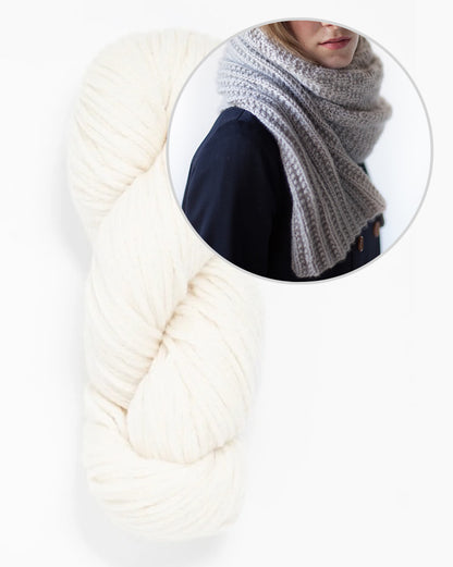 Brosten Shawl | einfaches Muster aus Far von Woolfolk