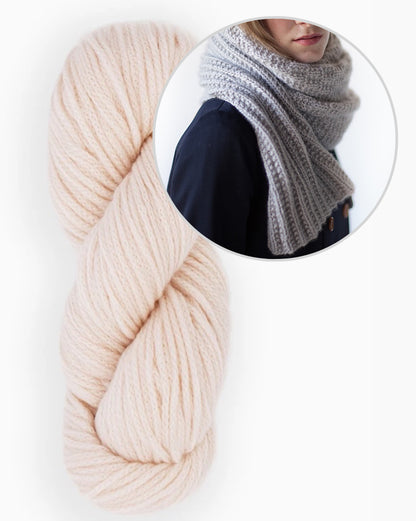 Brosten Shawl | einfaches Muster aus Far von Woolfolk