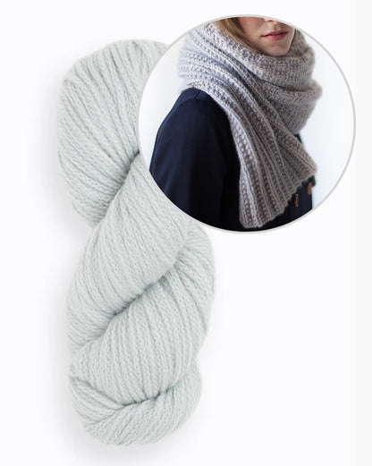 Brosten Shawl | einfaches Muster aus Far von Woolfolk