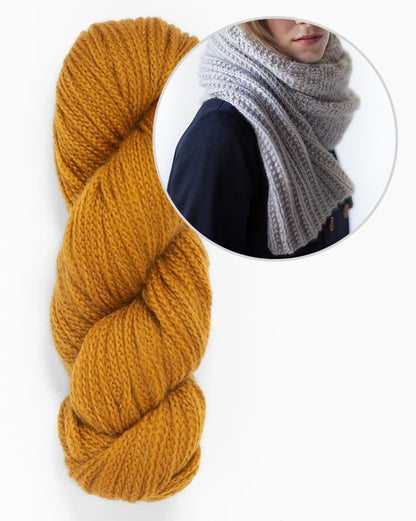 Brosten Shawl | einfaches Muster aus Far von Woolfolk