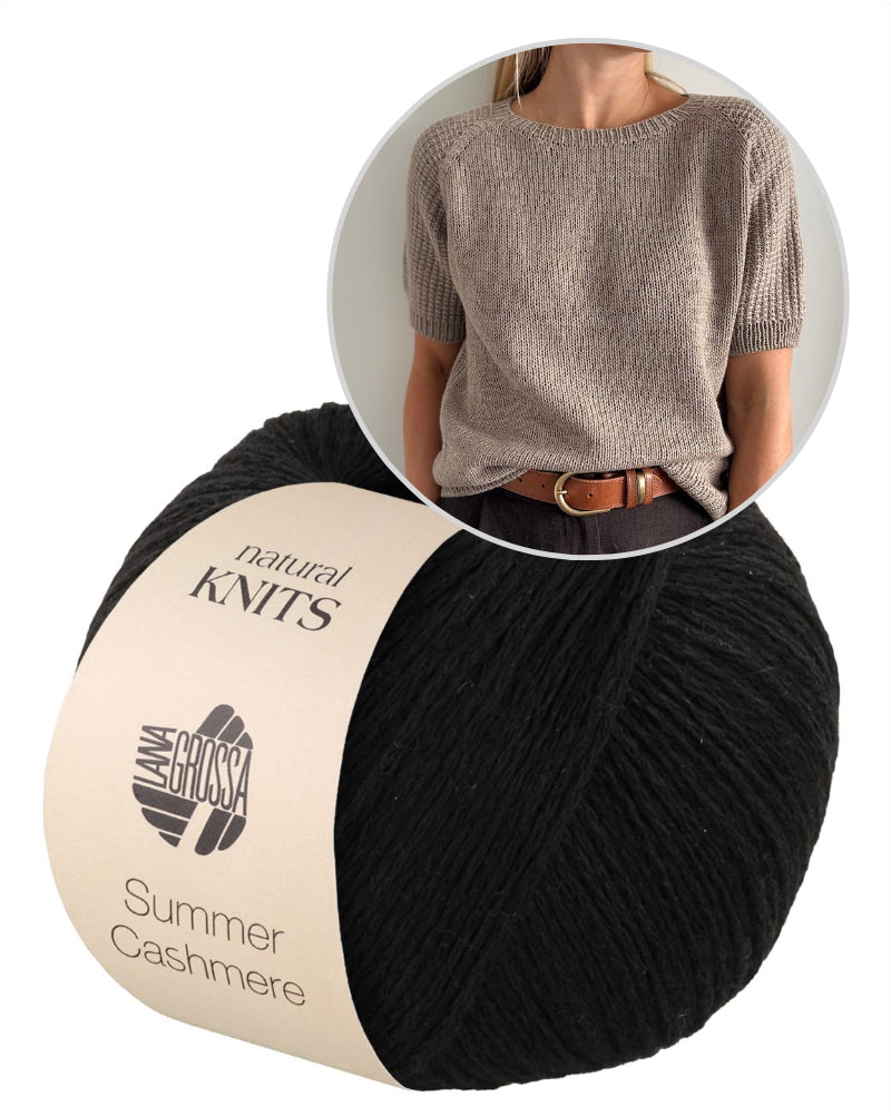 Cabana Tee von Coco Amour Knitwear mit Summer Cashmere von Lana Grossa 12