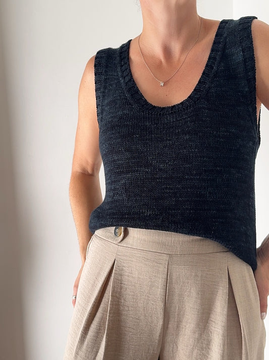 Moon Column Shirt | zartes Basic Top aus Summer Cashmere von Lana Grossa