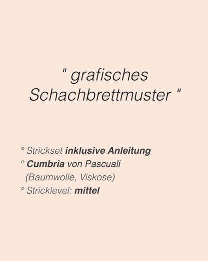 Camilo Pullover | fint skakternet mønster i Cumbria fra Pascuali
