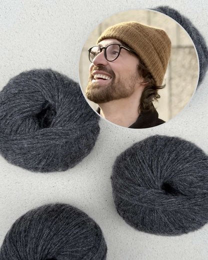 Caramel-Cashmere Waffle Hat | kuschelweiches Muster aus Bio Cashmere 6/28 von Pascuali