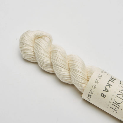 Cardiff Cashmere Silka 8 Farbe neve 11