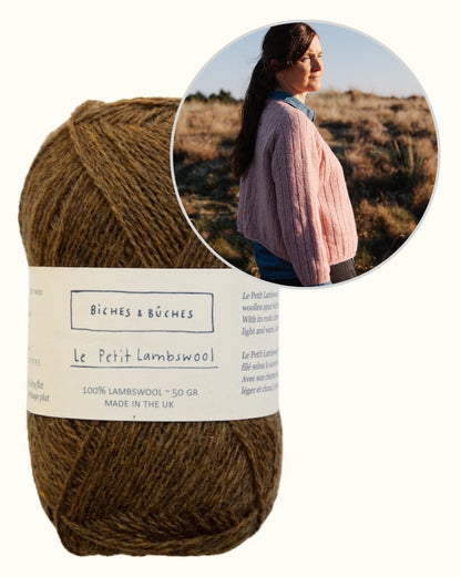 Cardigan No. 11 | Streifenjacke zum Wenden aus Le Petit Lambswool von Biches & Bûches