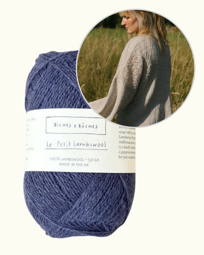 Cardigan No. 2 | delicate oversized cardigan made from Le Petit Lambswool by Biches & Bûches