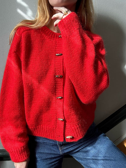 Cardigan No. 9 | classic and everyday wear made from Woolia and Soft Silk Mohair