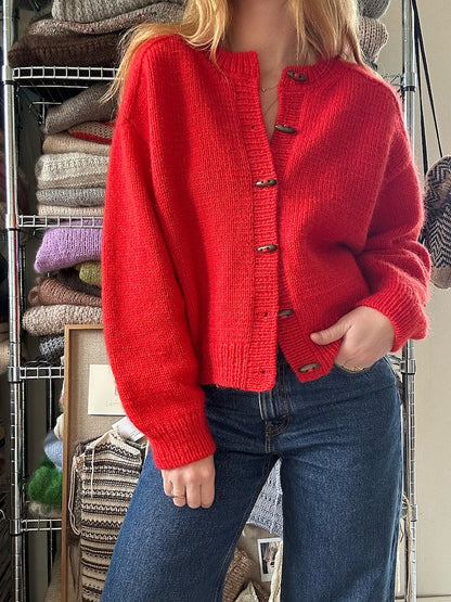 Cardigan No. 9 | classic and everyday wear made from Woolia and Soft Silk Mohair