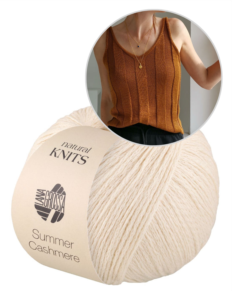 Cécile Top von Paula-m mit Summer Cashmere von Lana Grossa 12