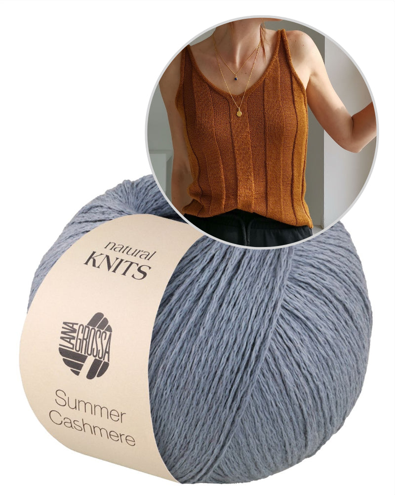 Cécile Top von Paula-m mit Summer Cashmere von Lana Grossa 11