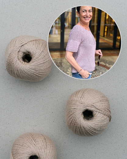 Cersei Tee | leichtes Muster mit Kaschmir aus Sole von Pascuali