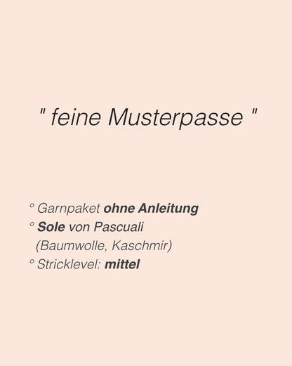 Cersei Tee | leichtes Muster mit Kaschmir aus Sole von Pascuali