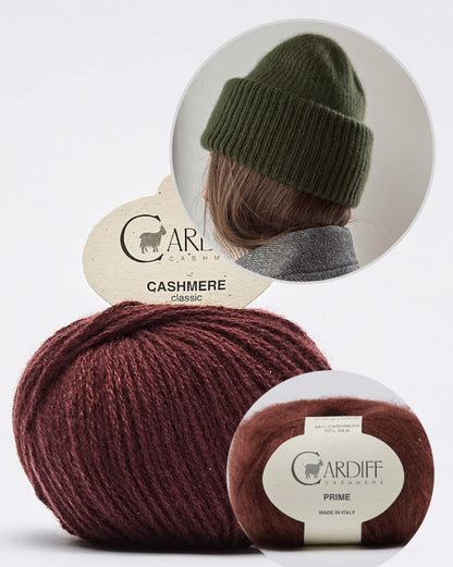 Chantal Beanie | super soft made from Classic Cashmere and Prime by Cardiff