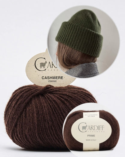 Chantal Beanie | super soft made from Classic Cashmere and Prime by Cardiff