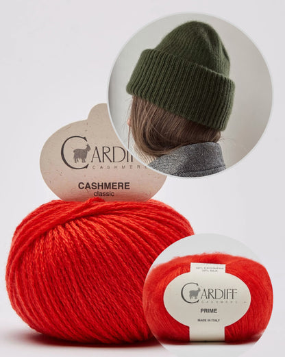 Chantal Beanie | super soft made from Classic Cashmere and Prime by Cardiff