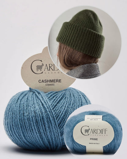 Chantal Beanie | super soft made from Classic Cashmere and Prime by Cardiff