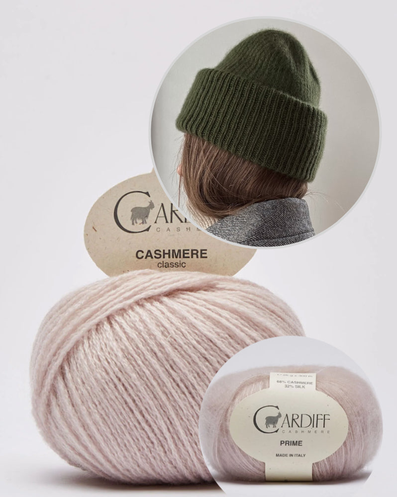 Chantal Beanie | super soft made from Classic Cashmere and Prime by Cardiff