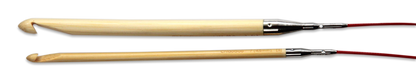 Needle set of interchangeable crochet hooks Spin Bamboo 
