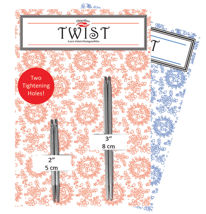 Nadelspitzen Twist Short Combo mit Seilen
