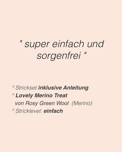 Child´s Question Mütze | super einfach mit Lovely Merino Treat von Rosy Green Wool