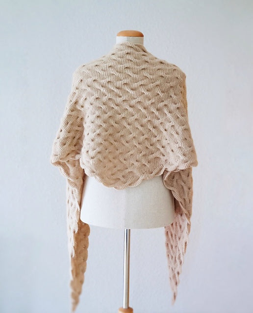 ChrisBerlin Focaccia Shawl mit Bio Cashmere 6/28 von Pascuali 3
