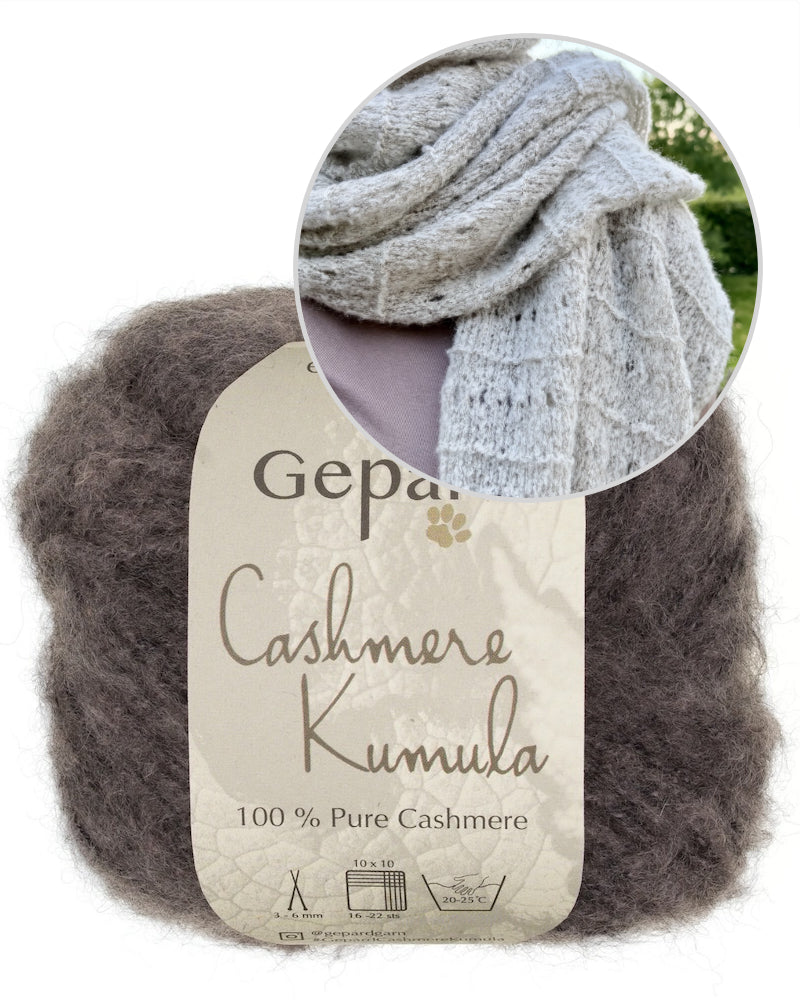 Cirrus Wrap von Rabea von gute-garne mit Cashmere Kumula von Gepard Garn 14