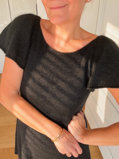 Whisper Dress | silkeblød, sart kjole af Pinta og Mohair Bliss fra Pascuali