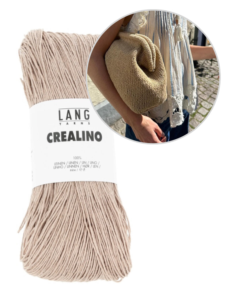 Cleo Clutch von PetiteKnit mit Crealino von Lang Yarns 12