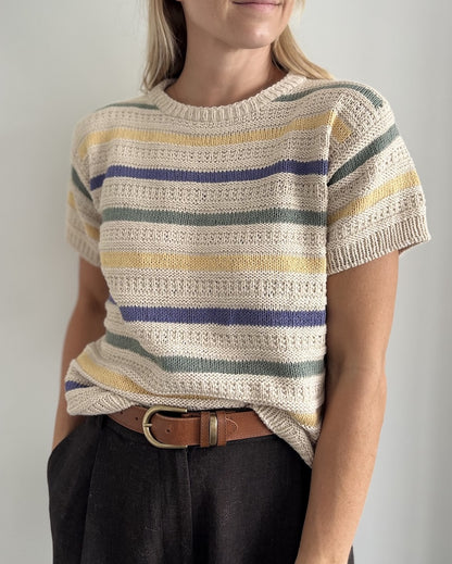 Stornoway Tee von Coco Amour Knitwear mit Line von Sandnes Garn 1