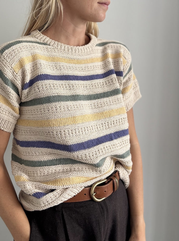 Stornoway Tee von Coco Amour Knitwear mit Line von Sandnes Garn 4