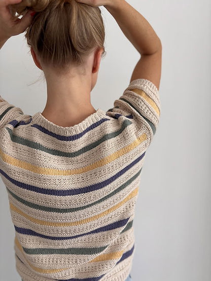 Stornoway Tee von Coco Amour Knitwear mit Line von Sandnes Garn 5
