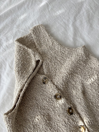 Shoreline Top | Ambiance plage en Cottonwaves de Gepard Garn