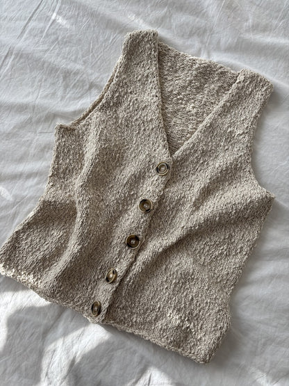 Shoreline Top | Ambiance plage en Cottonwaves de Gepard Garn